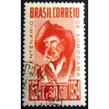 Imagem do selo postal de 1954 Baltasar Fernandes MCC