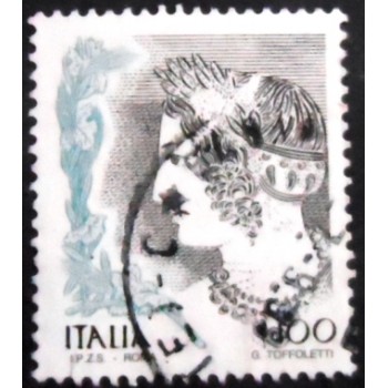 Selo postal da Itália de 1998 Young Velca