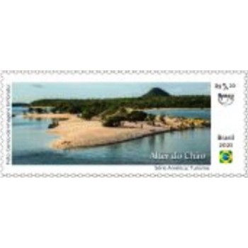 Imagemdo Selo postal do Brasil de 2021 Alter do Chão