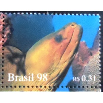 Imagem do selo postal do Brasil de 1998 Moray