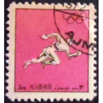 Imagem do selo postal do Ajman de 1972 Olympic Games 3