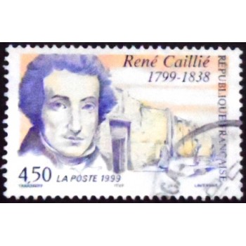 Imagem do selo da França de 1999 Rene Caillié