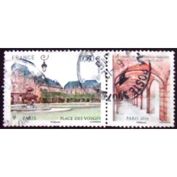 Imagem do selo da França de 2016 Philatelic congress