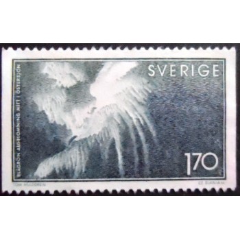 Imagem do selo postal da Suécia de 1979 Algae bloom