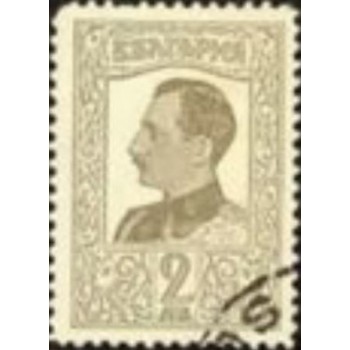 Imagem do selo postal da Bulgária de 1926 Tsar Boris III