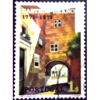 Imagem do selo postal de Portugal de 1971 Town Gate