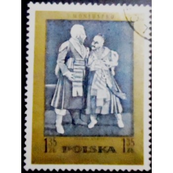 Imagem do selo postal da Polônia de 1972 Verbum Nobile