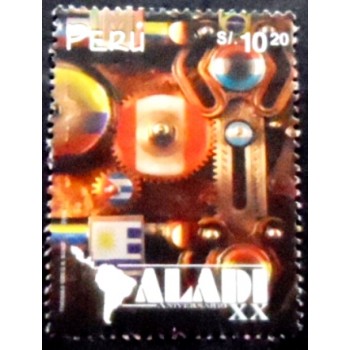 Imagem similar à do selo postal do Peru de 2000 Latin American Integration Association