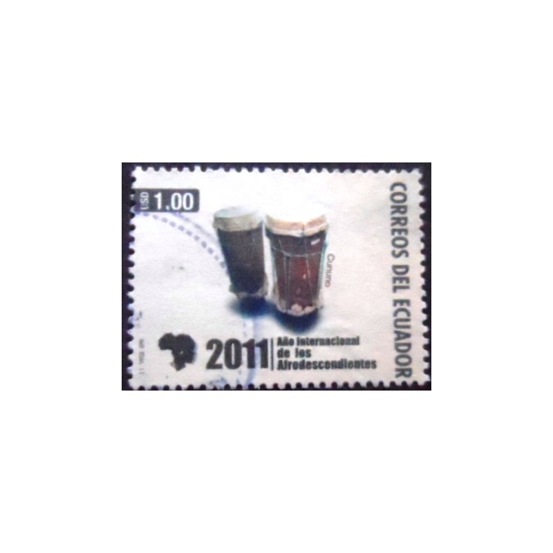 Imagem do Selo postal do Equador de 2011 Cununo