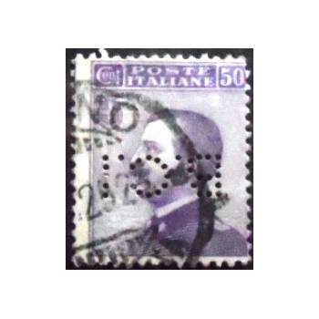 Imagem similar à do selo postal da Itália de 1908 Vittorio Emanuele III 50