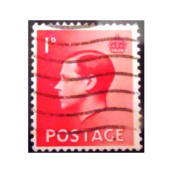Imagem similar à do selo postal do Reino Unido de 1936 King Edward VIII of England 1