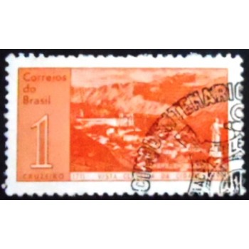 Imagem do selo postal do Brasil de 1961 Ouro Preto NCC