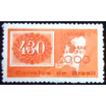 Imagem do selo postal do Brasil de 1981 Olho-de-Gato 430 M