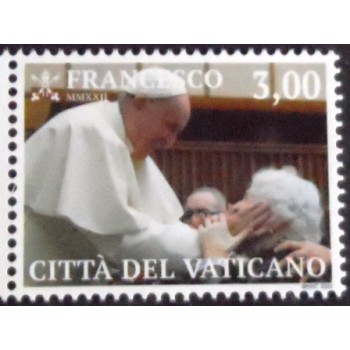 Selo postal do Vaticano de 2022 Activities of Pope Francis 3