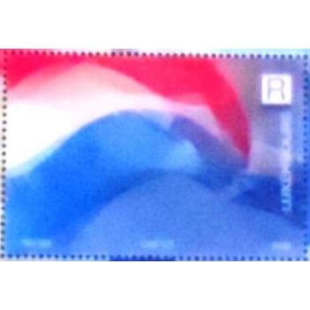 Selo postal Comemorativo de Luxemburgo de 2022 Flag of Luxembourg