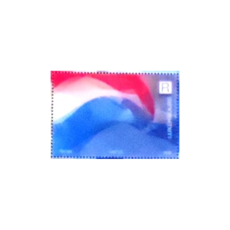 Selo postal Comemorativo de Luxemburgo de 2022 Flag of Luxembourg