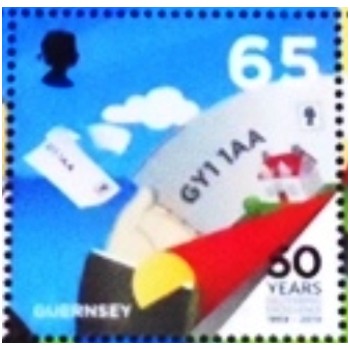 Selo postal de 2019 Guernsey Postal Independence 65