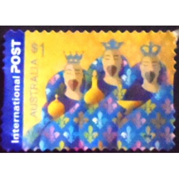Selo postal da Austrália de 2004 Wise Men