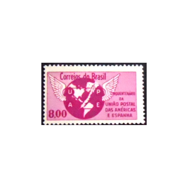 Selo postal do Brasil de 1962 UPAE M