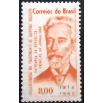 Selo postal do Brasil de 1962 Quintino Bocaiuva M