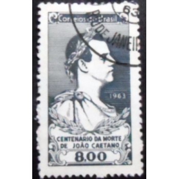 Selo postal do Brasil de 1963 João Cachoeira NCC