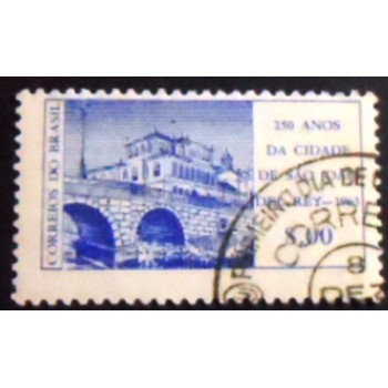 Selo postal do Brasil de 1963 São João Del Rei MCC