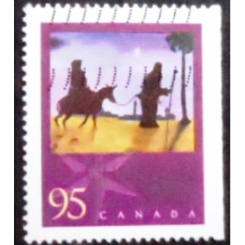 Selo postal do Canadá de 2000 Flight into Egypt