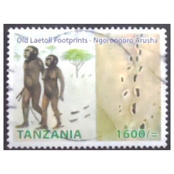 Selo postal da Tanzânia de 2014 Tanzania Heritage Sites