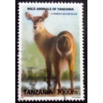 Selo postal da Tanzânia de 2009 Waterbuck