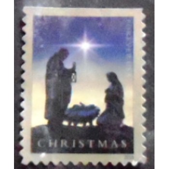 Selo postal dos Estados Unidos de 2016 Nativity Scene