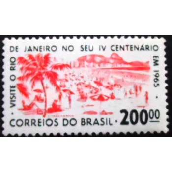 Selos postal do Brasil de 1964 Copacabana M