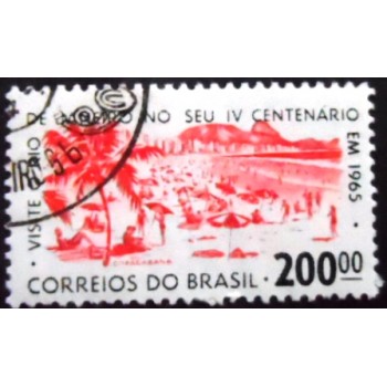 Selos postal do Brasil de 1964 Copacabana MCC