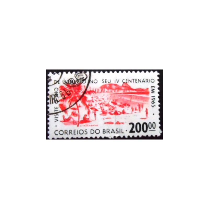 Selos postal do Brasil de 1964 Copacabana MCC