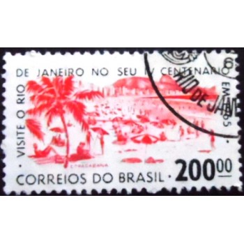 Selos postal do Brasil de 1964 Copacabana NCC